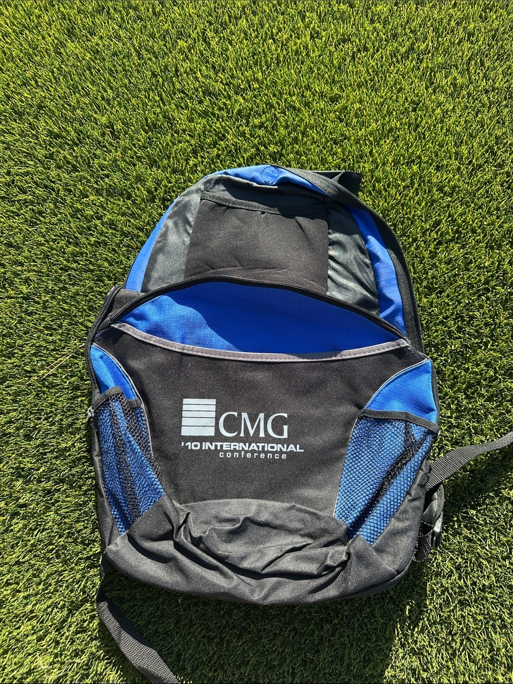 Black and Blue Conference Backpack